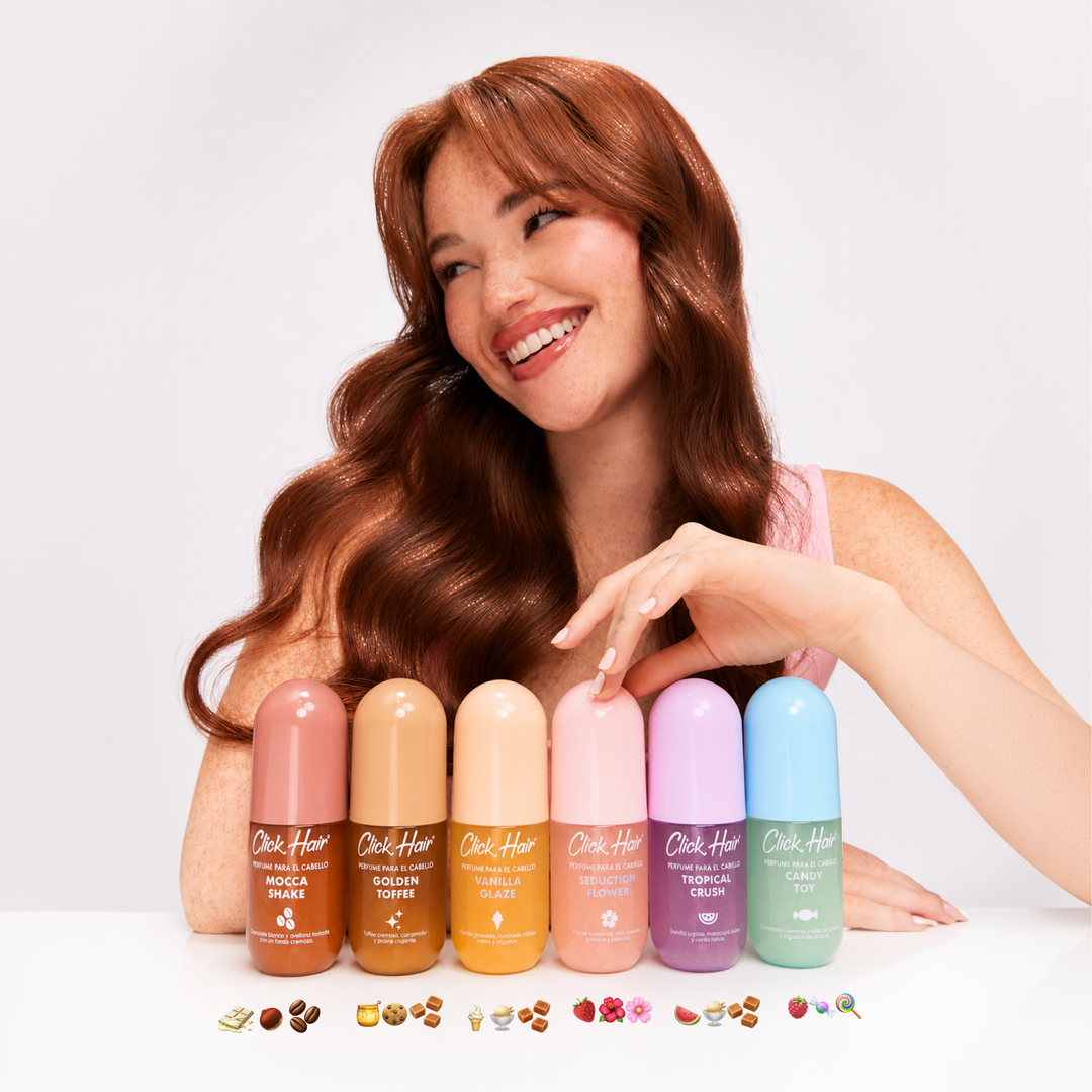 Perfumes para el cabello Click Hair — los 6 aromas