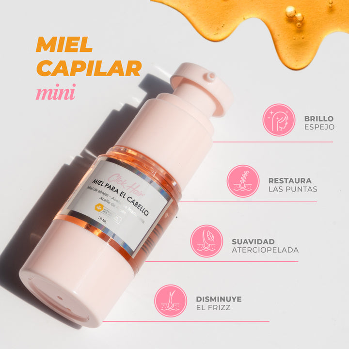 MIEL CAPILAR CON ARGÁN