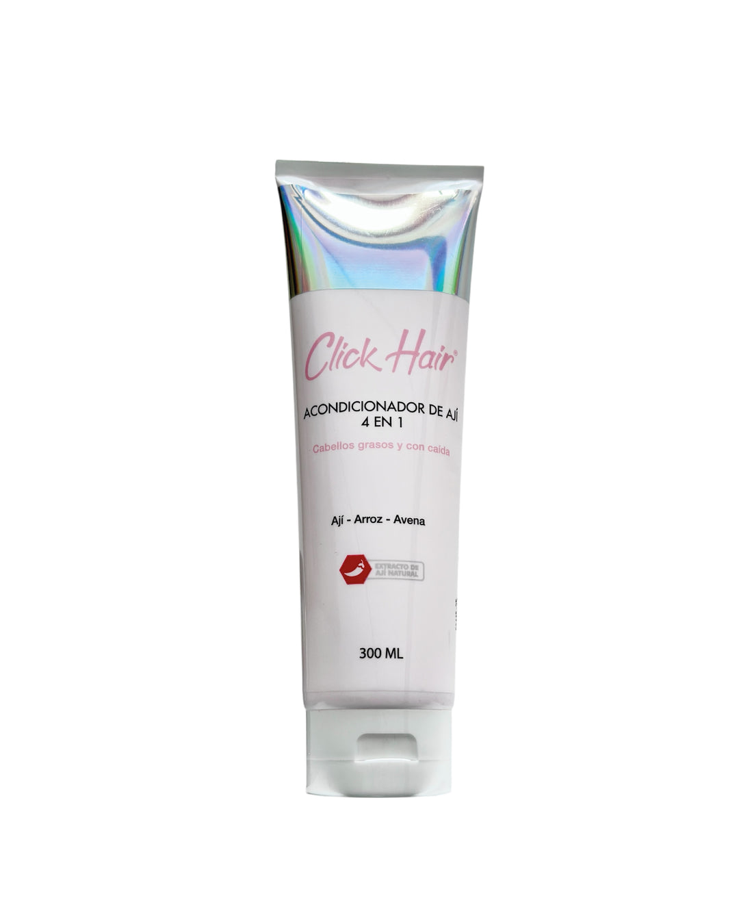 Textura cremosa del acondicionador capilar