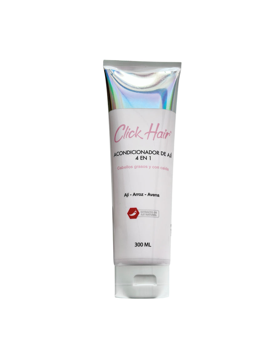 Textura cremosa del acondicionador capilar