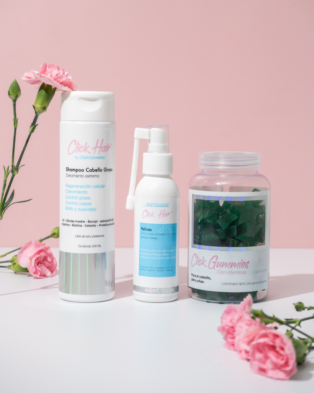 Kit capilar para crecimiento y fortalecimiento