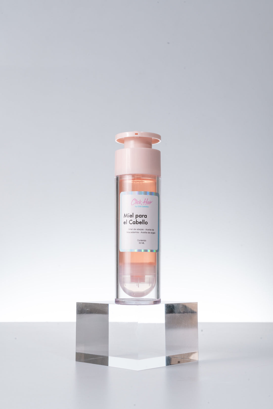 miel capilar con argán para dar brillo instantáneo al cabello