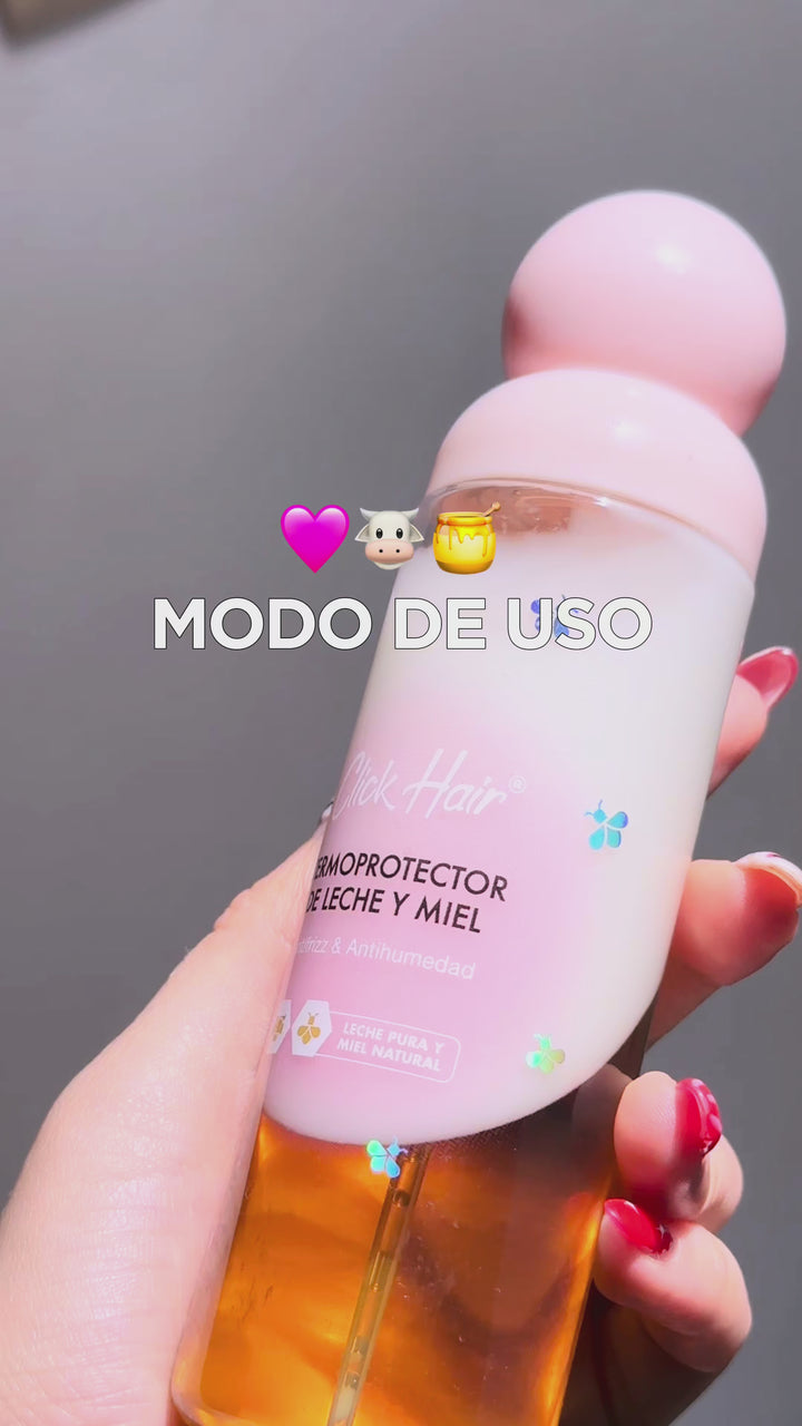 Termoprotector Bifásico Leche y Miel