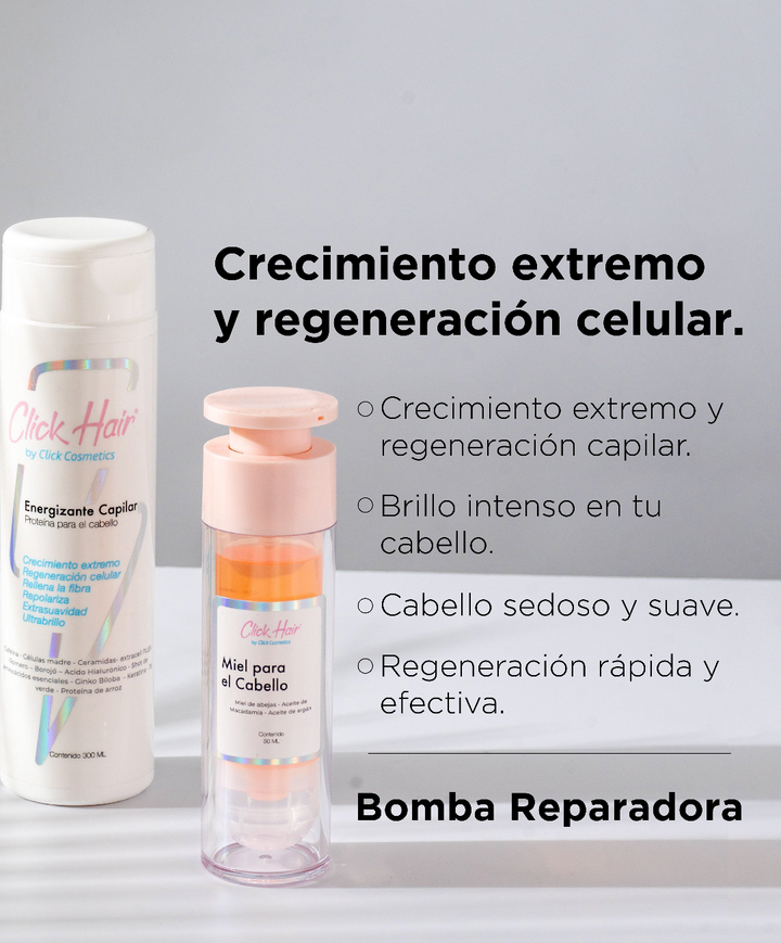 compra productos capilares para la reparación celular de tu cabello